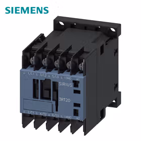 西门子 功率接触器,7A,3kW,1NO,200VAC,50Hz200-220V,60Hz,3极,尺寸S00,环形电缆终端衔套连接；3RT20154AN61