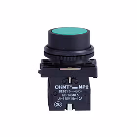 正泰 不带灯按钮 塑料头；NP2-EA31(替代LA18-10 绿)