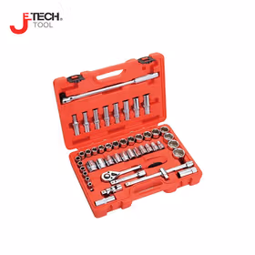 捷科(jetech) 48件12.5mm(1/2")公英制综合套筒组套；SK1/2-48SP