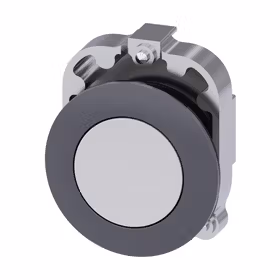 西门子 按钮,30mm,金属,亚光,白色,键控式；3SU10600JB600AA0