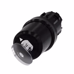 西门子 钥匙开关BKS,22mm,塑料,锁闭编号S1,附带2把钥匙,2个开关位置,锁定,拔出钥匙I；3SU10005PF210AA0