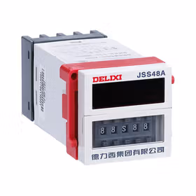 德力西电气 时间继电器；JSS48A-S 0.1S-99H AC/DC12V