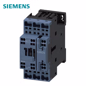 西门子 功率接触器,12A,5.5kW,1NO+1NC,400VAC,50Hz,3极,尺寸S0笼卡式连接；3RT20242AV00