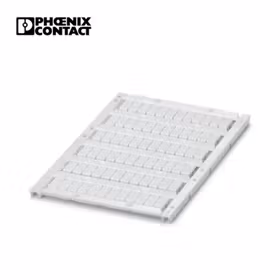 菲尼克斯 用于端子的标记条,可订购:标签纸,白色,适用的模块宽度:5.2mm,标识区域大小:4.6x10.5mm；UCT-TM 5 CUS