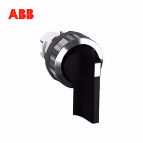 ABB 选择开关操作头部,黑色；M2SS5-30B