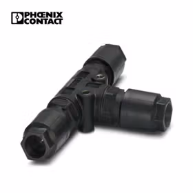 菲尼克斯 QUICKON T型分配器；QPD T 4PE 3X6-11 BK