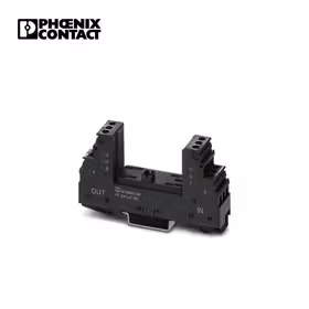 菲尼克斯 基座用于安装带保护电路的保护插头PT；PT 2X1+F-BE