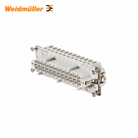 魏德米勒 HDC-插芯,插座,500V,16A,回路数:24,弹片联接,产品外形尺寸:8；HDC HE 24 FT