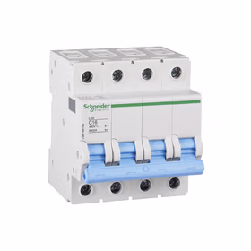 施耐德电气 LS8 小型断路器 6kA 400V 4P C 10A