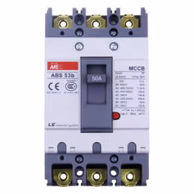 LS产电 标准型塑壳断路器；ABS53b 40A 压磁式