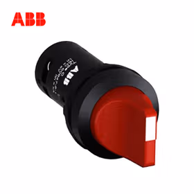 ABB C2SS系列二位置选择开关（不带灯型）,红色；C2SS2-10R-11