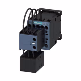 西门子 电容器接触器12.5kVAr,1NO+1NC,24VAC,50/60Hz,3极,尺寸S00螺栓型端子连接；3RT26171AB03