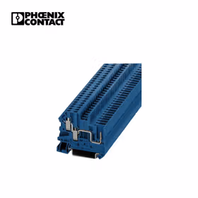菲尼克斯 直通式接线端子；UT 2,5-TWIN/1P BU
