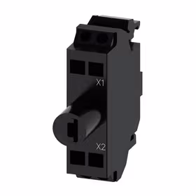 西门子 LED模块集成有LED6-24VAC/DC蓝色,弹簧型端子连接,用于底部固定安装；3SU14012BG503AA0