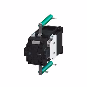 西门子 接触器,尺寸2,2极,DC-3和5,32A辅助触点22(2NO+2NC)110VDCDC操作；3TC44170CF4