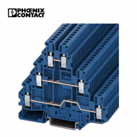 菲尼克斯 多层接线端子；UT 2,5-3L BU