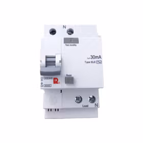 常熟开关 带剩余电流保护小型断路器 40A 1P+N C 6kA 30mA；CH3LN-40C40/030E