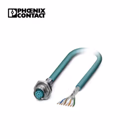 菲尼克斯 预制以太网电缆；VS-M12FSBP-OE-94B-LI/5,0