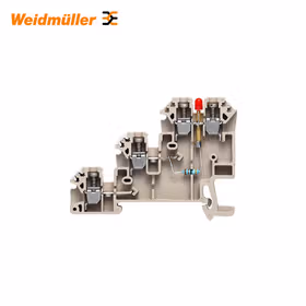 魏德米勒 W系列,传感器/执行器端子,额定横截面:2.5mm,螺钉联接；DLI 2.5/LD-RT/NPN -+ DB