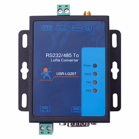 有人(LonHand) lora dtu无线数传电台lora模块点对点通讯协议远距离传输8000米终端 USR-LG207-L-P