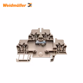 魏德米勒 Z系列,安装元件端子,双层端子,额定横截面:2.5mm；ZDK 2.5/D/0