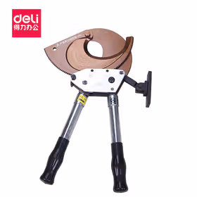 得力 棘轮电缆剪可伸缩   &Phi;95mm；DL-J95