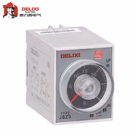德力西电气 时间继电器；JSZ3A-C 5S/50S/5M/30M AC240V