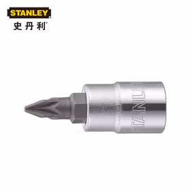 史丹利 6.3mm(1/4")系列32mm十字旋具套筒PH1；89-063