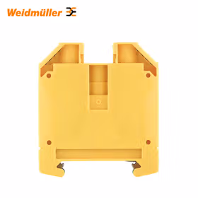 魏德米勒 接地型接线端子,螺钉联接,35mm,4200A(35mm),绿/黄；WPE 35