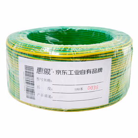 惠象 BVR单芯软电线；450/750V；1X6 黄绿双色；100米/卷