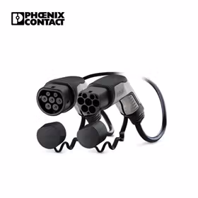 菲尼克斯 移动式交流充电线缆；EV-T2G3PC-1AC32A-5,0M6,0ESBK01