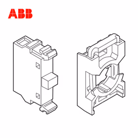 ABB 按钮指示装置附件，带触点基座；MCBH-01