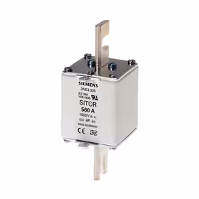 西门子 SITOR熔断片,含开槽的刀形触头,NH2,输入：350A,gR,UnAC：690V,Un直流：250V,前端标示警报器；3NE NH2 350A 690V ACgR开槽刀形触刀