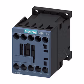 西门子 辅助接触器,2NO+2NC,208VAC,50/60Hz尺寸S00,螺栓型端子连接；3RH21221AM20