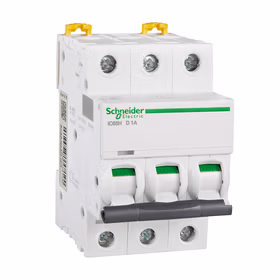施耐德电气 小型断路器；iC65H 3P D1A