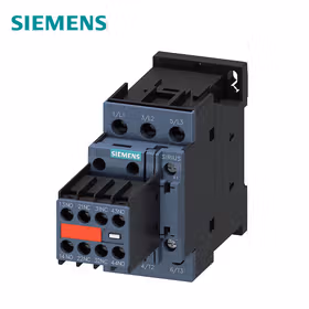 西门子 功率接触器,12A,5.5kW,2NO+2NC,AC230V50/60Hz,带插入式可变电阻,3极,尺寸S0螺栓型端子连接辅助开关不可分；3RT20241CL243MA0