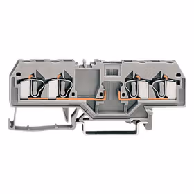 万可(WAGO) 4线基础接线端子,适于35x15和35x7.5导轨,4mm；281-656