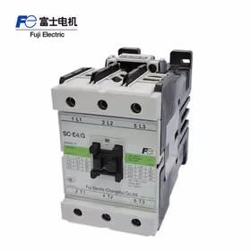 富士电机 直流控制交流接触器；SC-E4/GE-C