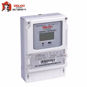 德力西电气 三相四线电子式预付费电能表；DTSY606 3&times;220/380V 1级 3&times;20（80）A内置485