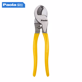 保拉(Paola) 电缆剪240m塑m沾柄 剥线钳电工 工业级断线钳剪线钳 电线剪刀电缆剪线钳7295