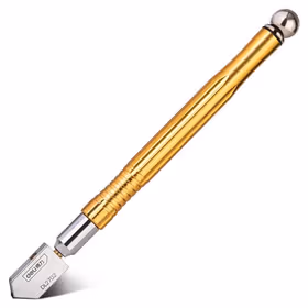 得力 铝合金柄玻璃刀   5-15mm；DL2702