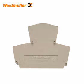 魏德米勒 SAK系列,接线端子,端板,1.5mm,深褐,直接安装；AP VLI1.5 DB