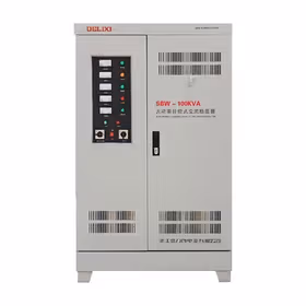 德力西电气 三相交流稳压器；SBW-100KVA (三相)输出400V 带相序保护