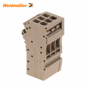 魏德米勒 Z系列,接线端子,耦合,额定横截面:2.5mm,插拔联接,米色,直接安装；ZPS 2.5/1AN/QV/3