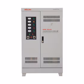 德力西电气 三相大功率补偿式电力稳压器；SBW-30KV 输入三相380V 输出三相200V