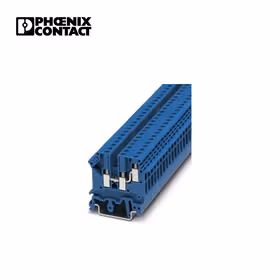 菲尼克斯 采用单侧双连接的单层端子；UK 5-TWIN BU