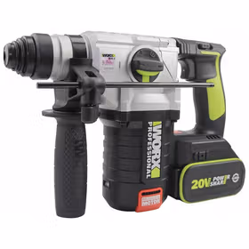 威克士(WORX) 充电式电锤(24MM|20V|5.0Ah) 双电池；WU388.4