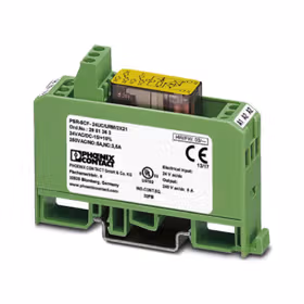 菲尼克斯 触点机械联锁耦合继电器；PSR-SCF-24UC/URM/2X21
