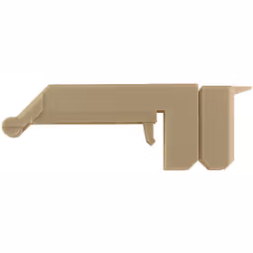 魏德米勒 插销型螺钉端子,盖板,米色,31mm；WAH 70 BE