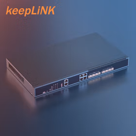 keepLINK KP-9000-GL4-40G 4口GPON管理型三层交换机OLT光纤设备安防道路监控小区宽带